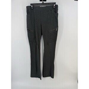 Nomads Hemp Wear legging bootcut gray zippered pockets M comfort preppy normcore